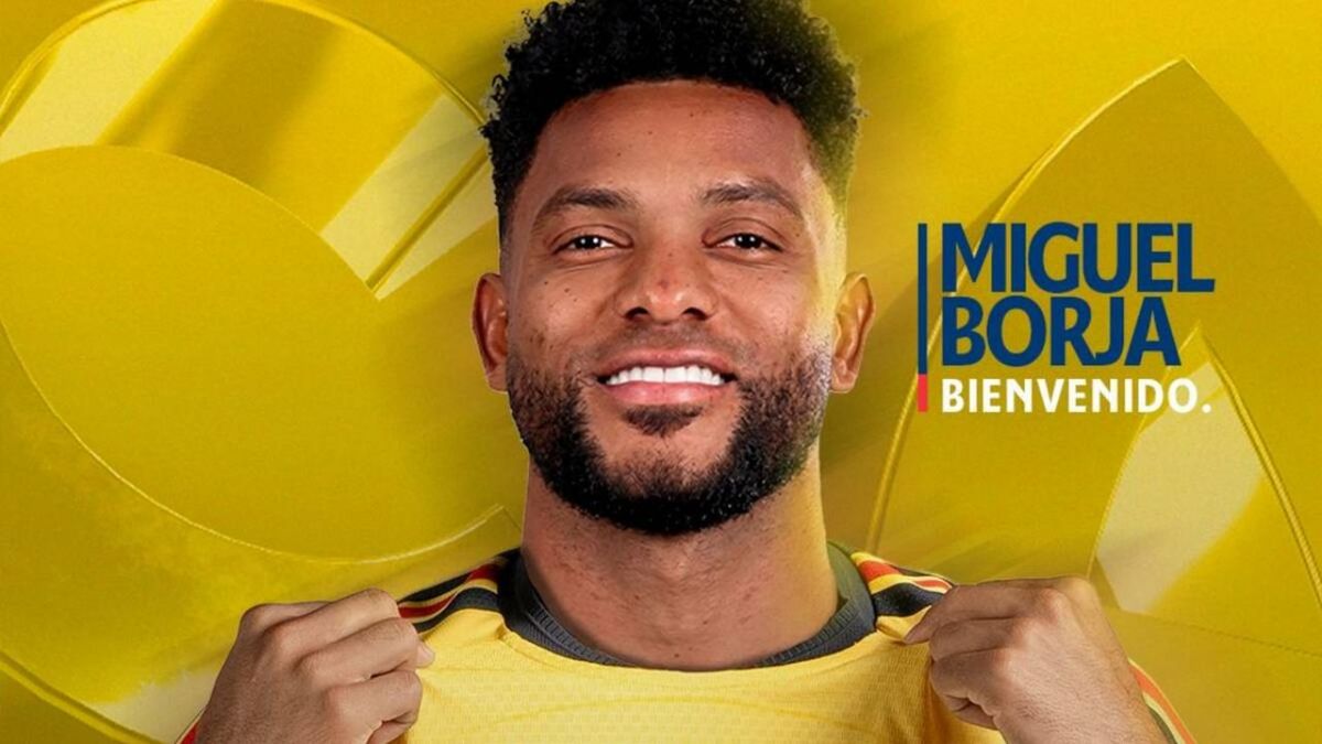 Miguel Borja es registrado por América y genera dudas sobre su dorsal